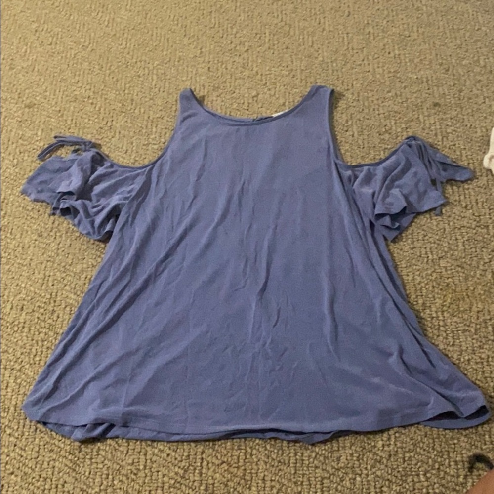 Purple tank top